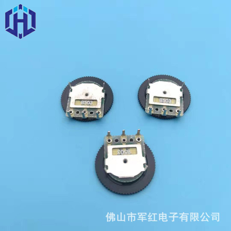R1001拨盘电位器  14*1单联旋转电位器