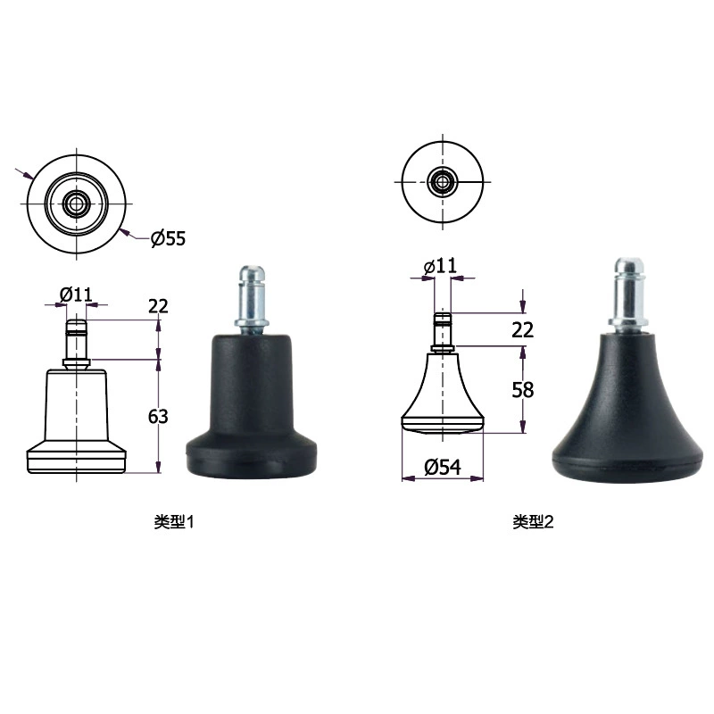SR6440 дужка шейная фиксация подкладка для стопы из нейлона, основание из оцинкованной стали улитка