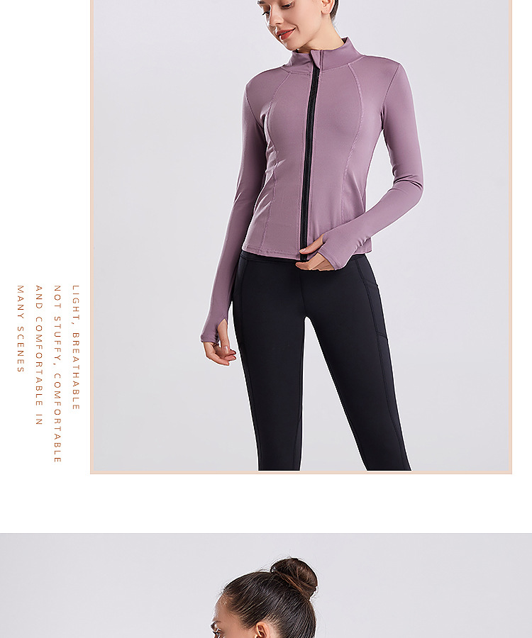 Yoga Sports Jacket Lifestyle Image 2