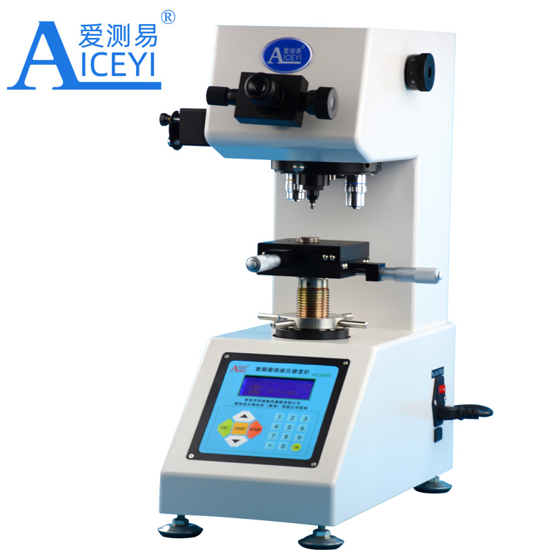 厂家现货金属渗碳层阳极氧化硬度测试仪HV1000数显显微维氏硬度计