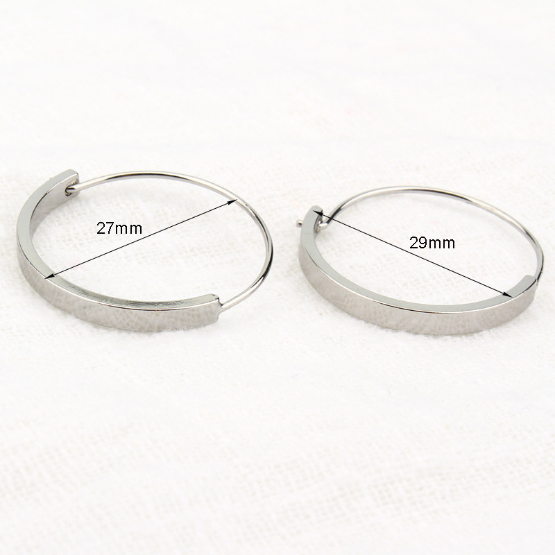 New Fashion Earrings Silver Round Earrings Wholesale Yiwu Suppliers China display picture 1