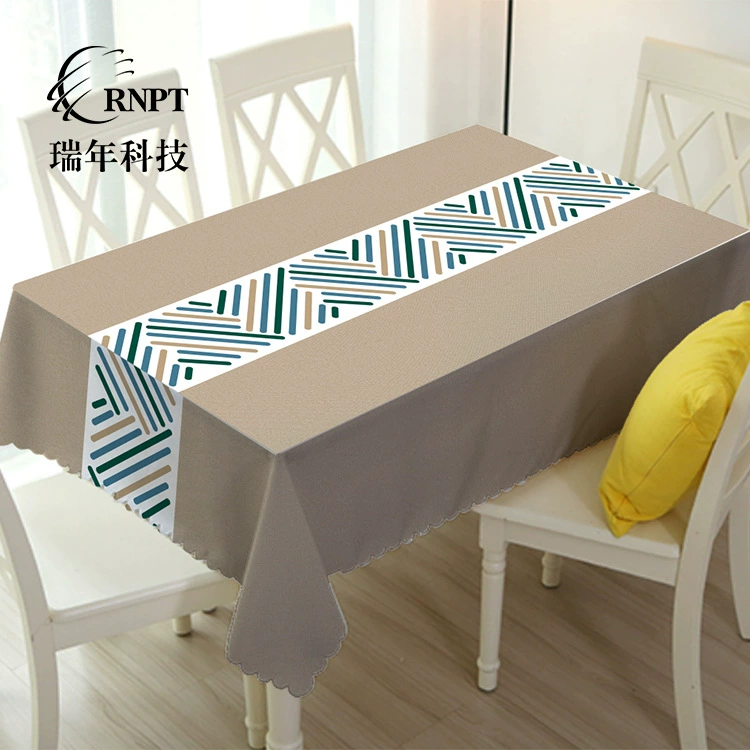 RNPT Ruinan [Новый продукт Горячая продажа] Простой европейский стиль скатерть стол столик чайный столик скатерть ПВХ водонепроницаемый скатерть