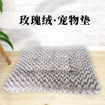 寵物墊 狗床 充棉寵物窩四季貓狗墊子冬季毯子亞馬遜爆款跨境代發