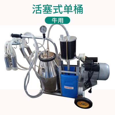 Solo barril de la vaca del pistón