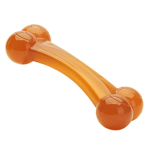 Pet toys cross-border PU biting and grinding sticks meat flavor dog chew gum two-headed arch bone dog toys durable for biting
