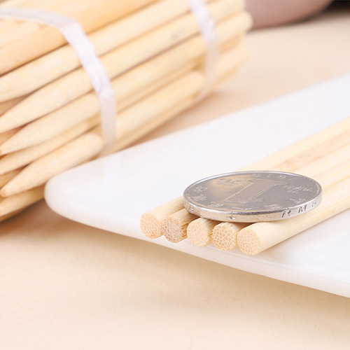 Disposable corn skewers barbecue bamboo skewers candied haws skewers Malatang grilled hot dog skewers popsicle sticks skewers fragrant bamboo skewers
