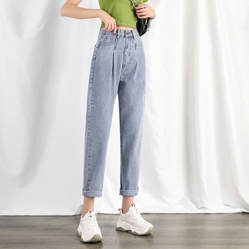 Jeans women's autumn 2021 new high-waist...
