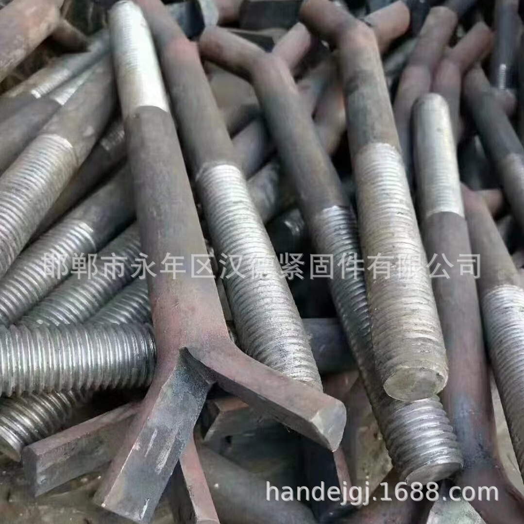 燕尾螺丝 Y型头螺栓 v型螺栓 来图特制异型螺栓 邯郸螺栓厂家