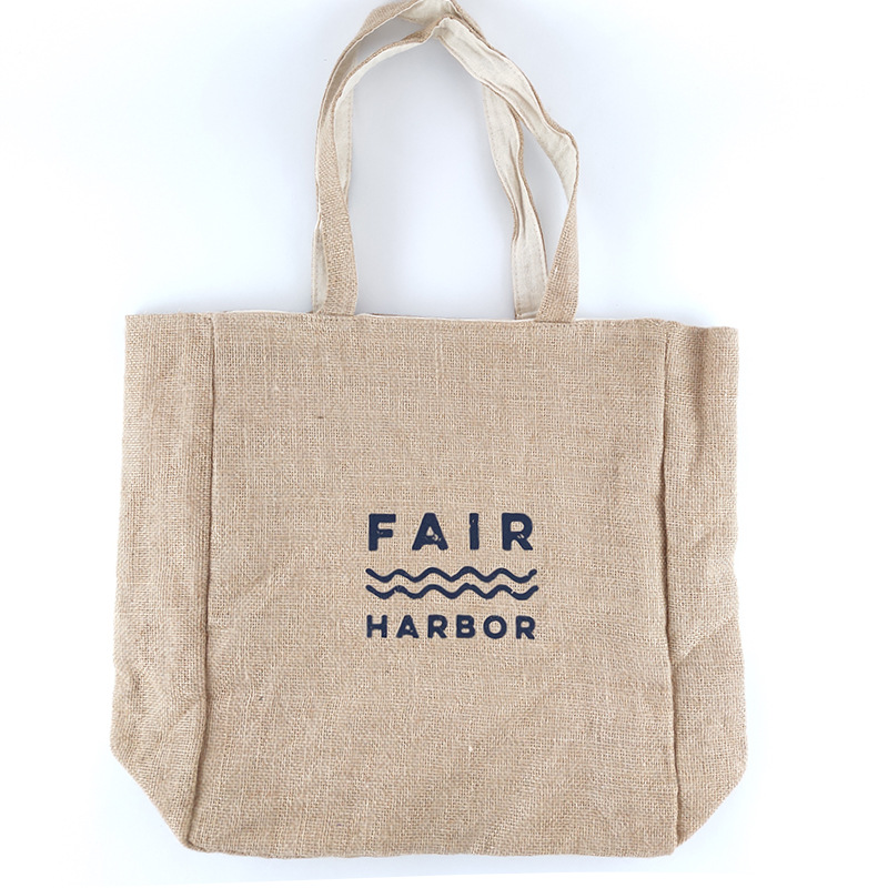 厂家专业防水环保帆布购物袋 棉麻布袋 棉帆收纳袋手提粗布礼品袋