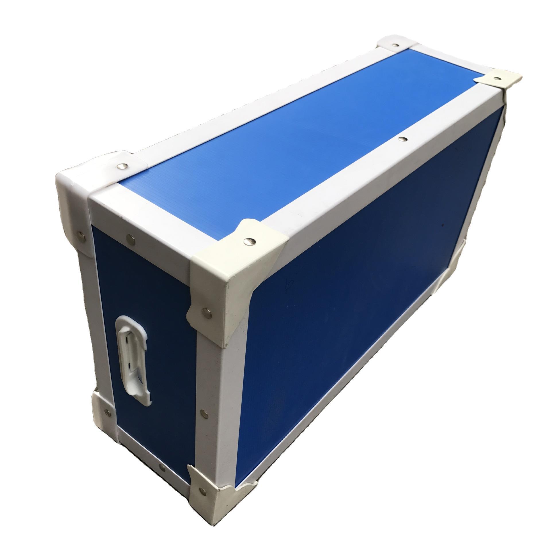 黑色静电中空板箱 全加固塑料瓦楞板周转箱供应 免费设计印刷