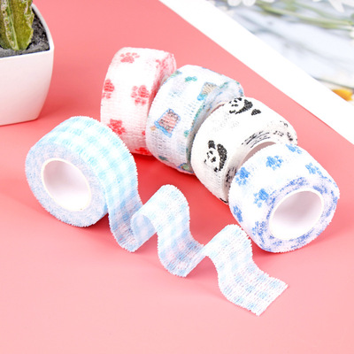 學生寫字護指繃帶防磨防老繭護手指膠帶自粘繃帶運動彈力關節指套