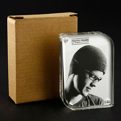 宁波压克力制品厂家尺寸款式可选 亚克力站立相框 压克力加厚相架