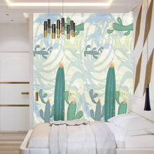 AMJ 外贸新品磨砂静电遮光膜吸附闪点磨砂玻璃贴一件代发玻璃门贴