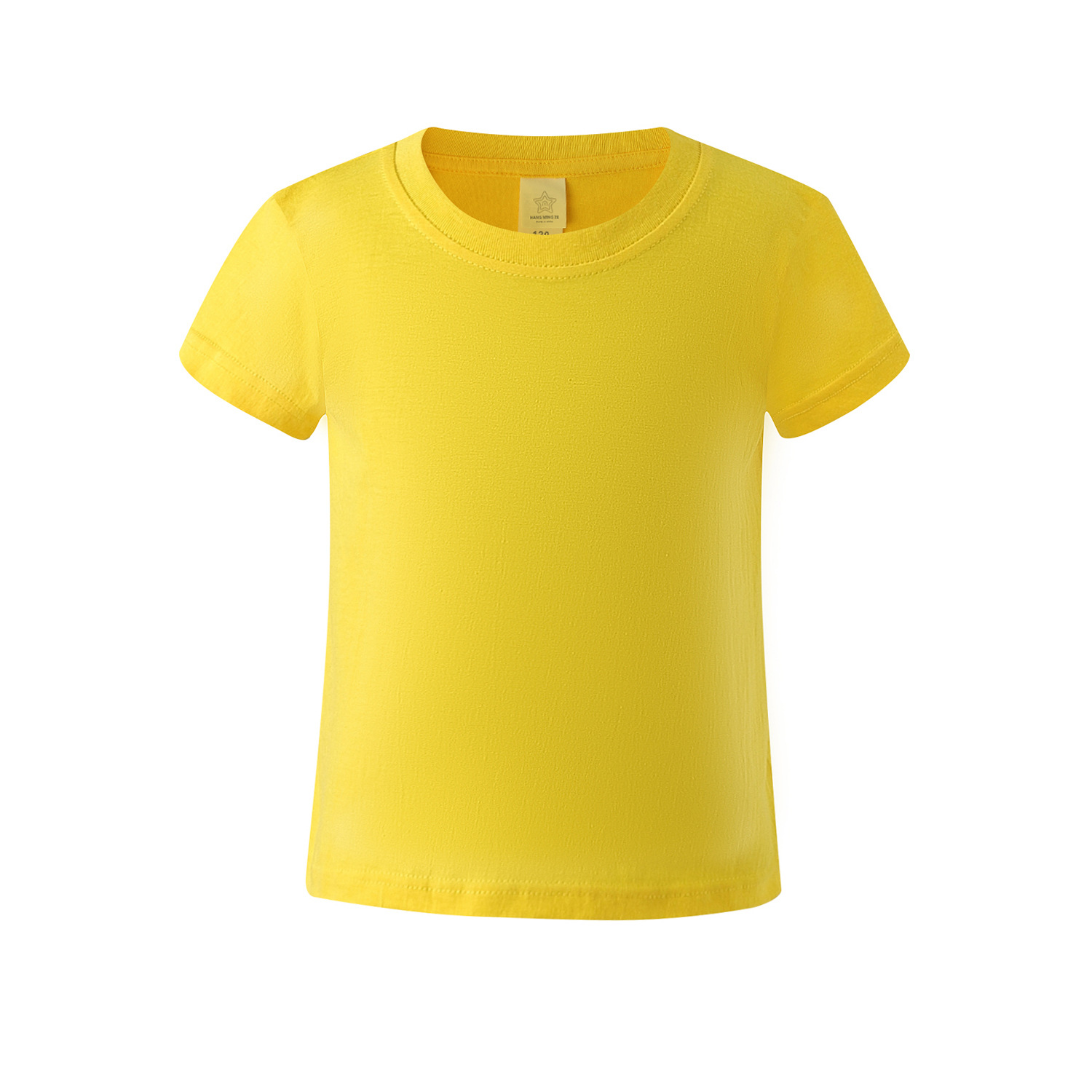 Simple Style Solid Color Patchwork Cotton T-shirts & Shirts display picture 2
