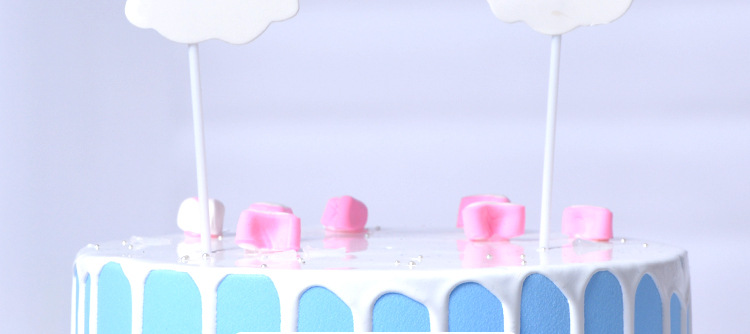 节日用品蛋糕装饰大彩虹生日彩虹套装派对蛋糕插件烘焙用品甜品台蛋糕插牌详情图4