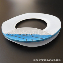 耐腐蝕聚四氟乙烯包覆石棉墊圈四氟橡膠板密封法蘭墊片泵耐高壓