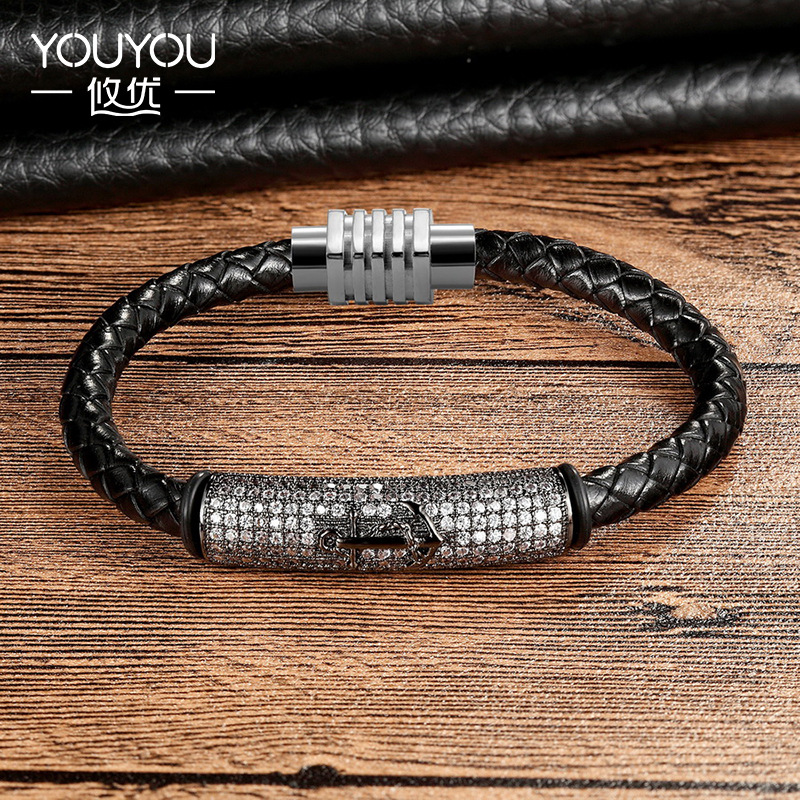 woven bracelet stainless steel