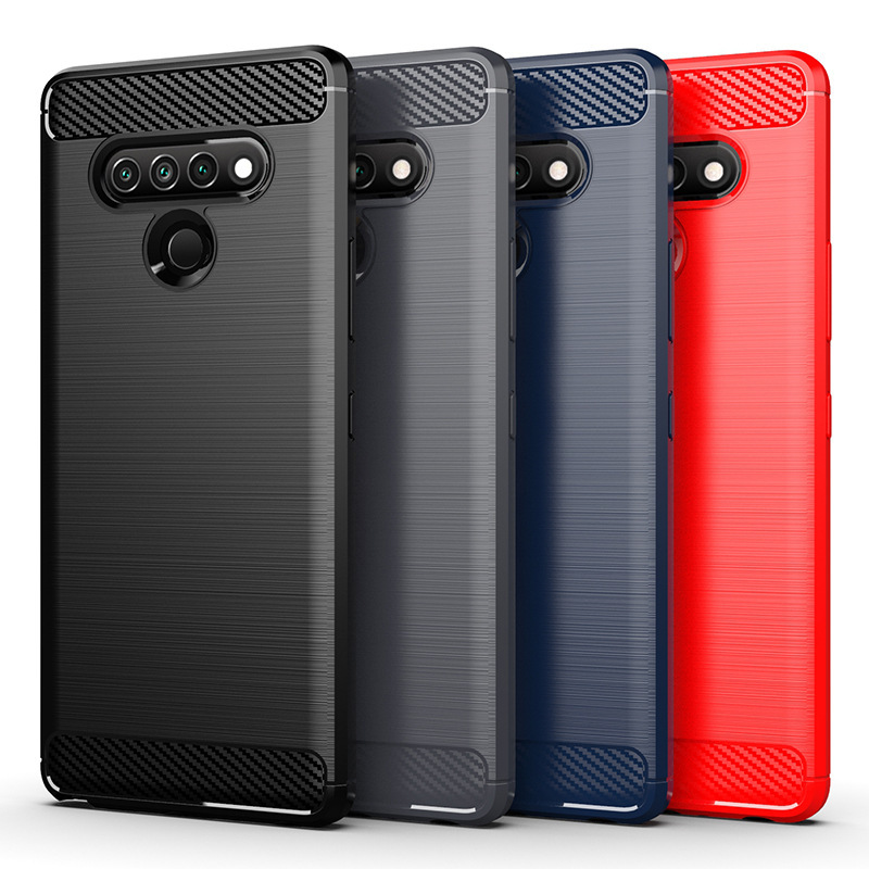 Applicable brushed LG Stylo6 phone case LG K71 protective case all-inclusive soft silicone drop-resistant solid color case