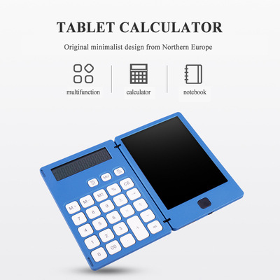 计算器手写板二合一lcd液晶写字板新款多功能商务办公记录备忘本|ru