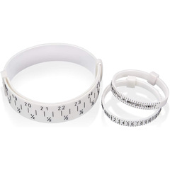 Factory direct sale Amazon ring size measurement plastic ring ring bracelet measurement ring unisex