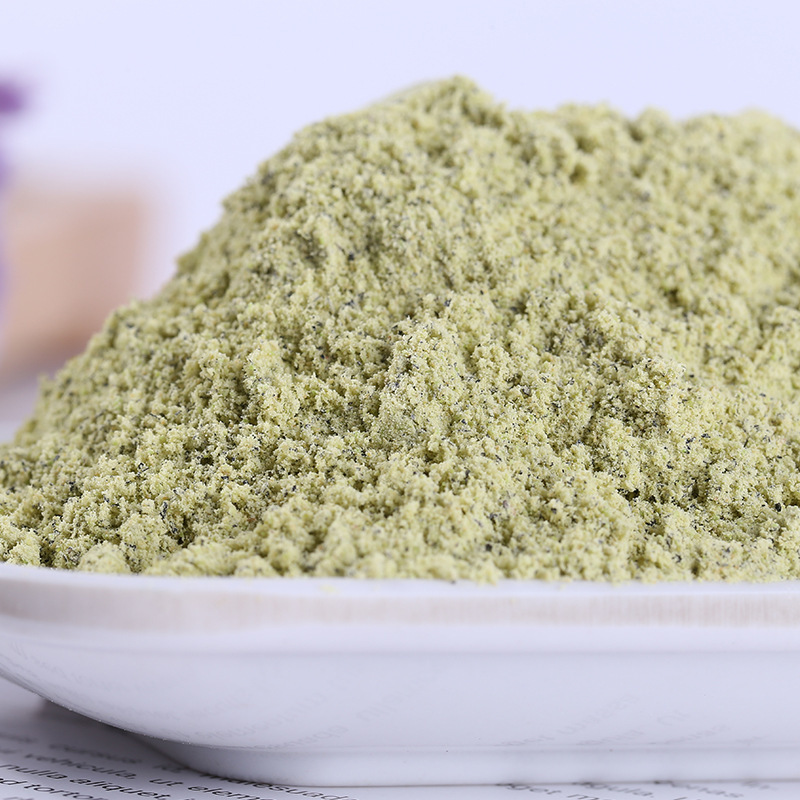 Manufacturer wholesale ripe green kernel black bean powder, nutritional meal replacement powder, low temperature roasted green heart green heart black bean powder in bulk