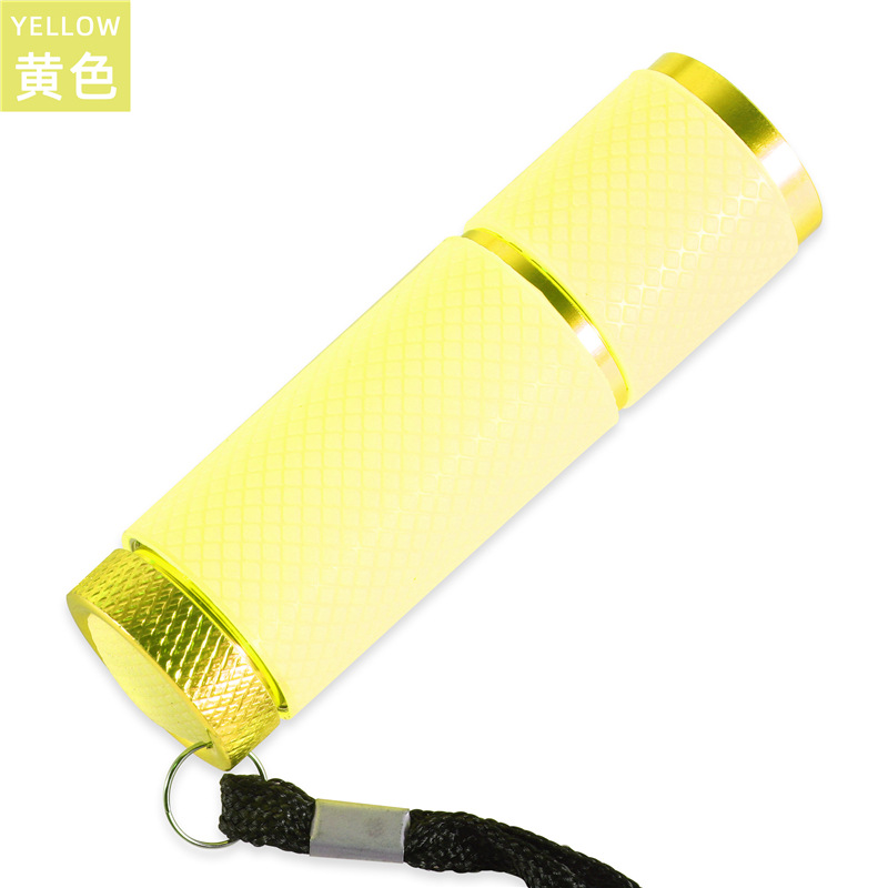 Detector de dinero UV lámpara de detección de máscara de uñas 395nm púrpura fluorescente agente de identificación pluma LED linterna de regalo