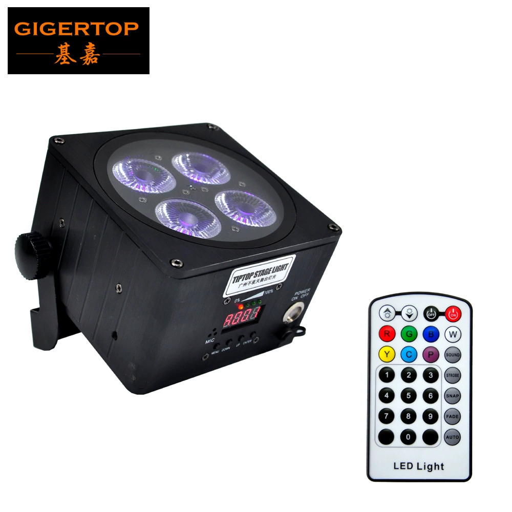 Сценический шестицветный RGBWA UV прожектор Pa Lantern 4 18W, многофункциональный свадебный/сценический светильник