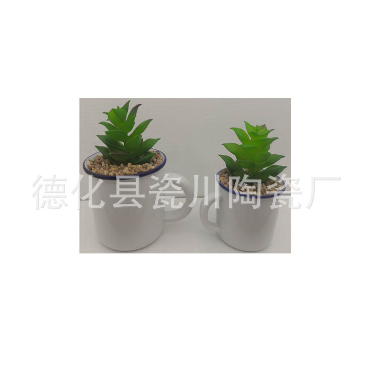 唐瓷杯多肉花盆