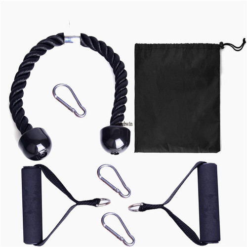 Arm rope seven-piece set fitness biceps pull rope press down training triceps pull rope men and women resistance band