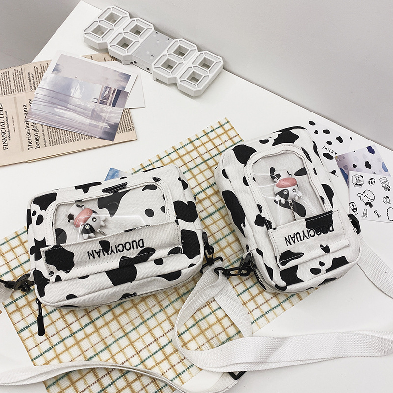 Moda Coreana Nueva Creativa Linda Muñeca Transparente Bolsa De Mensajero Bolsa De Lona Suave Al Por Mayor display picture 42