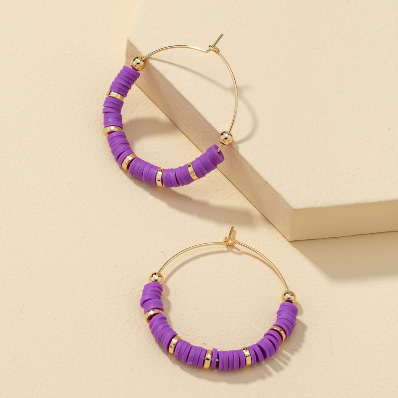 New  Fashion  Color Earrings display picture 8