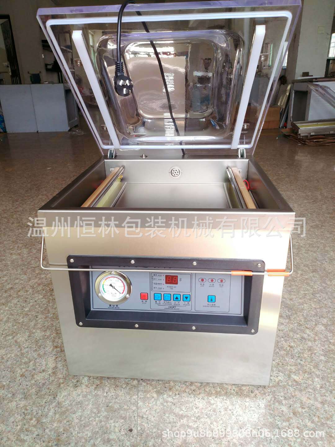 400台式真空包装机 小型自动真空包装机 干湿两用食品真空封口机