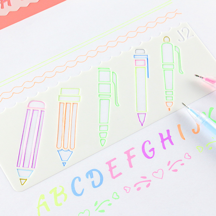 智贝主图_2绘画模板新款长条3代12款8张一套手抄报画画P