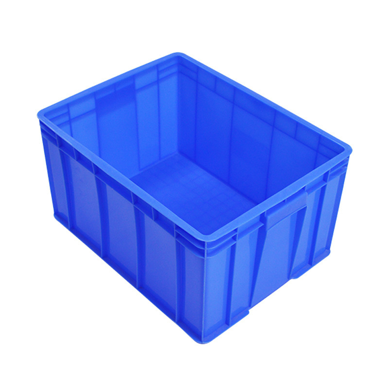 揭阳汕头塑胶箱周转箱带盖加厚堆叠周转箱物料框现货批销内衣框