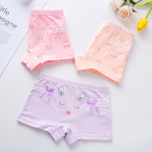 新款精梳棉女童内裤平角中小童底裤学生女孩四角裤头宝宝内裤可爱