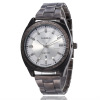 Fashionable quartz watch, steel belt, trend headband, calendar, simple and elegant design, wholesale