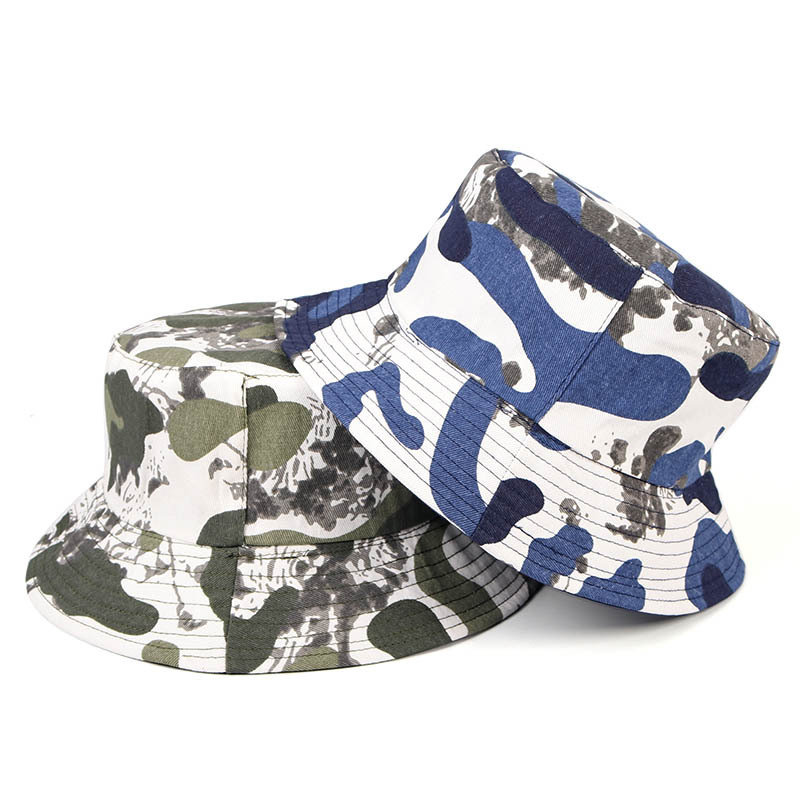 Summer camouflage fashionable sun hat for men and women
