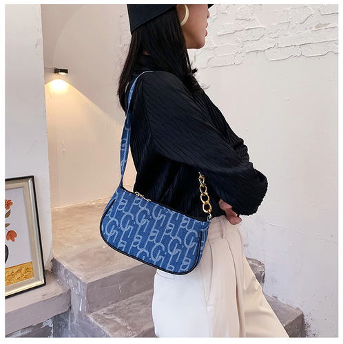 Bags for Women  New Winter Women's Bags Cross-border Fashion Baguette Bags Underarm Bags Wholesale Market