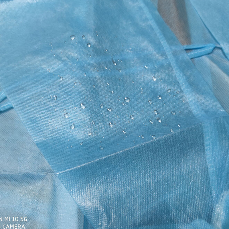 Disposable Isolation Suit, Thick Protective Suit, Dustproof Visiting Suit, Reverse Wearing Waterproof Embroidery Workwear, Coated Civilian Clothing