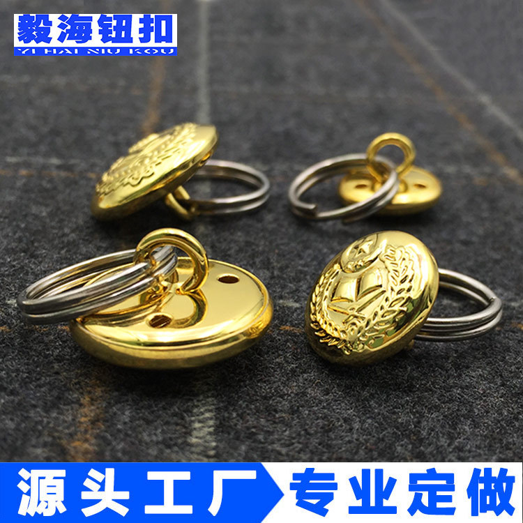 High-end metal brass copper uniform