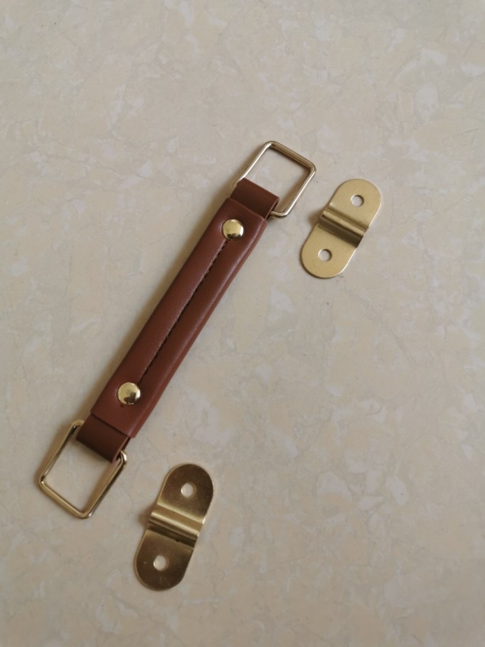 厂家直销批发订制木箱木盒铁盒纸盒礼品盒PU皮革提手带 皮手挽带