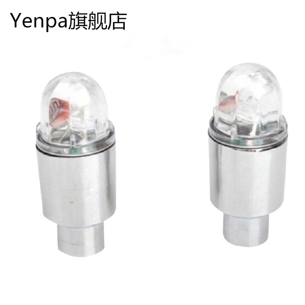 2 Pairs Led Flash Tire Wheel Valve Cap L...