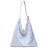 Universal fashionable summer nail sequins, one-shoulder bag, chain, handheld bag strap, 2023