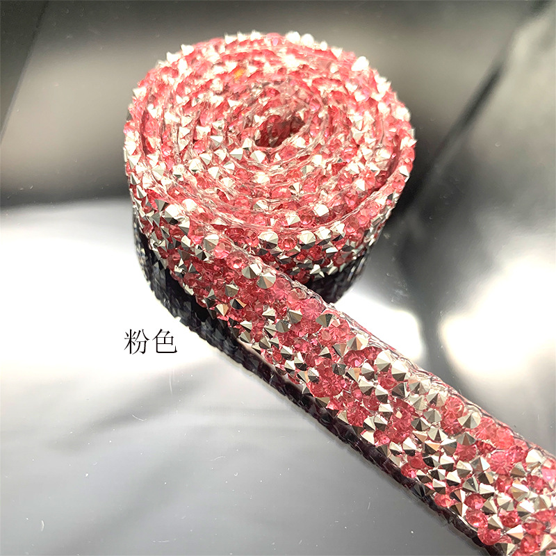 Suministro directo de fábrica de diamantes de goma, diamantes de resina, diamantes de malla, diamantes autoadhesivos, adhesivos, cadenas de códigos de diamantes en caliente, cinturones de vestido de novia