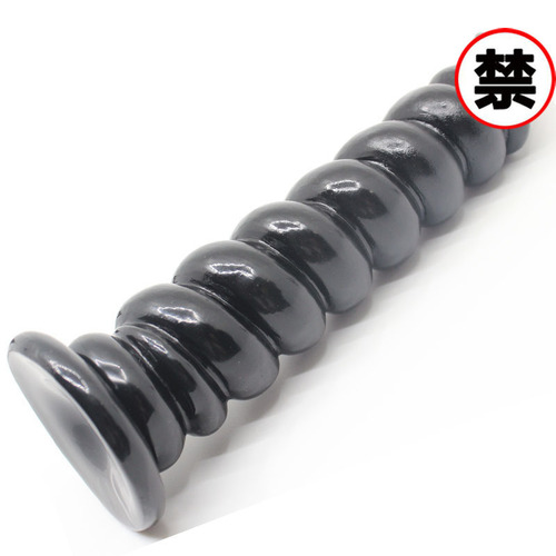 Pagoda in the back courtyard, big anal plug, threaded penis, anal sex toy for men, gay anus penetration