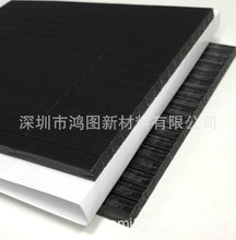 厂家直销黑色导电布 导电胶导电泡棉可用于模切成型 遮光屏蔽作用