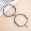 Magnetic bracelet for beloved suitable for men and women, woven accessory handmade, wholesale