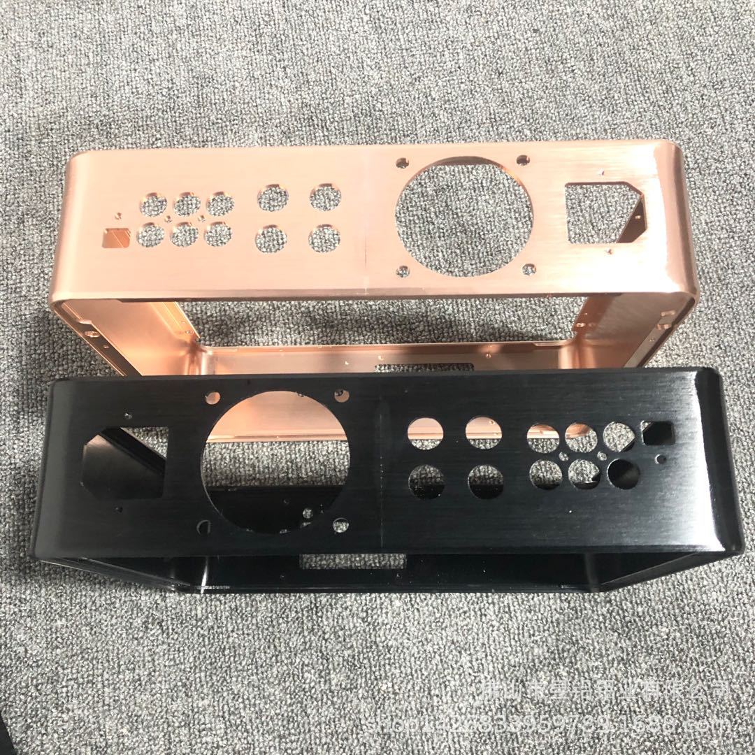 供应 家具铝材 工业铝合金型材 氧化黑色 机加工铝合金型材