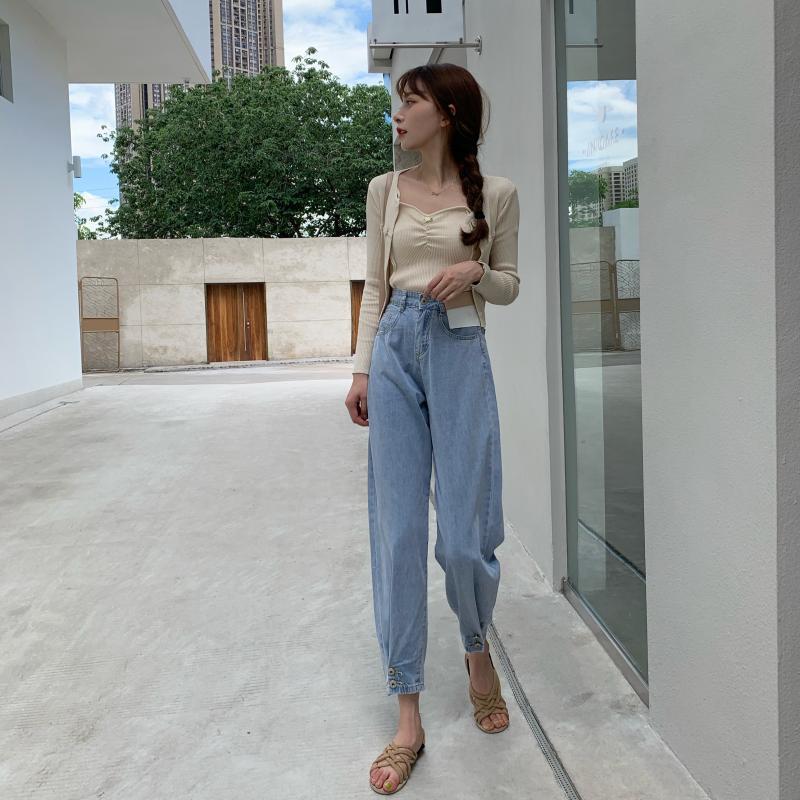 Pantalon léger femme en cow-boy - Ref 3429983 Image 26