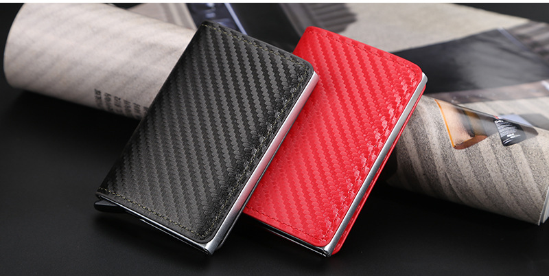Baellerry Wallet/New Arrival Anti-theft Card Bag/rfid Short Automatic Pop-up Card Holder/both Men And Women Can Use_voghion.com